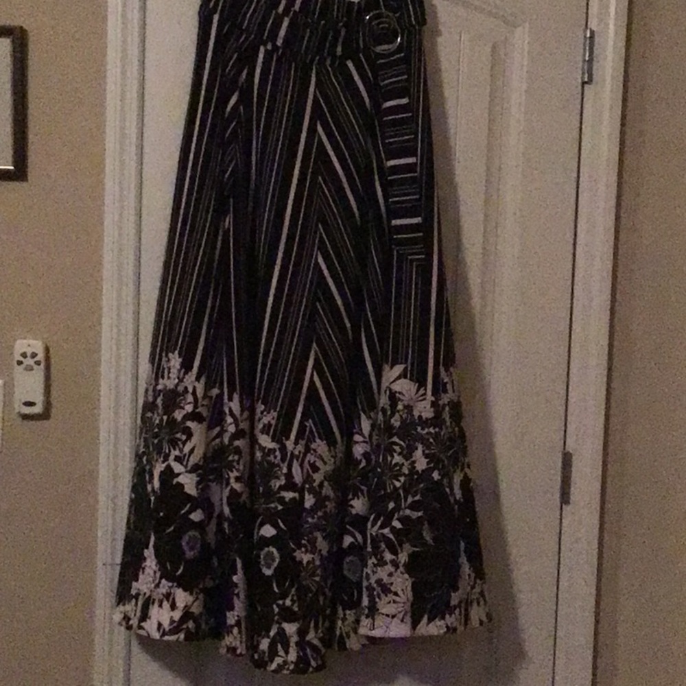 Black and white Maxie skirt